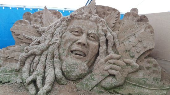 Sandskulpturen-Festival in Binz